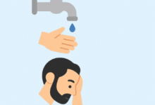 ما يُقال عند مسح الرأس في الوضوء