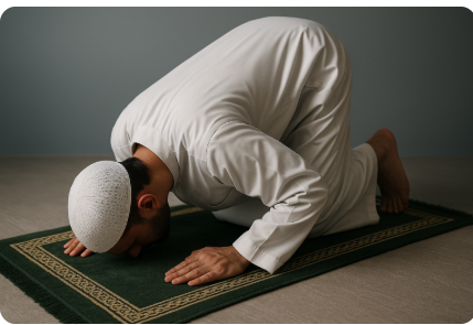 كيفية السجود الصحيحة في الصلاة